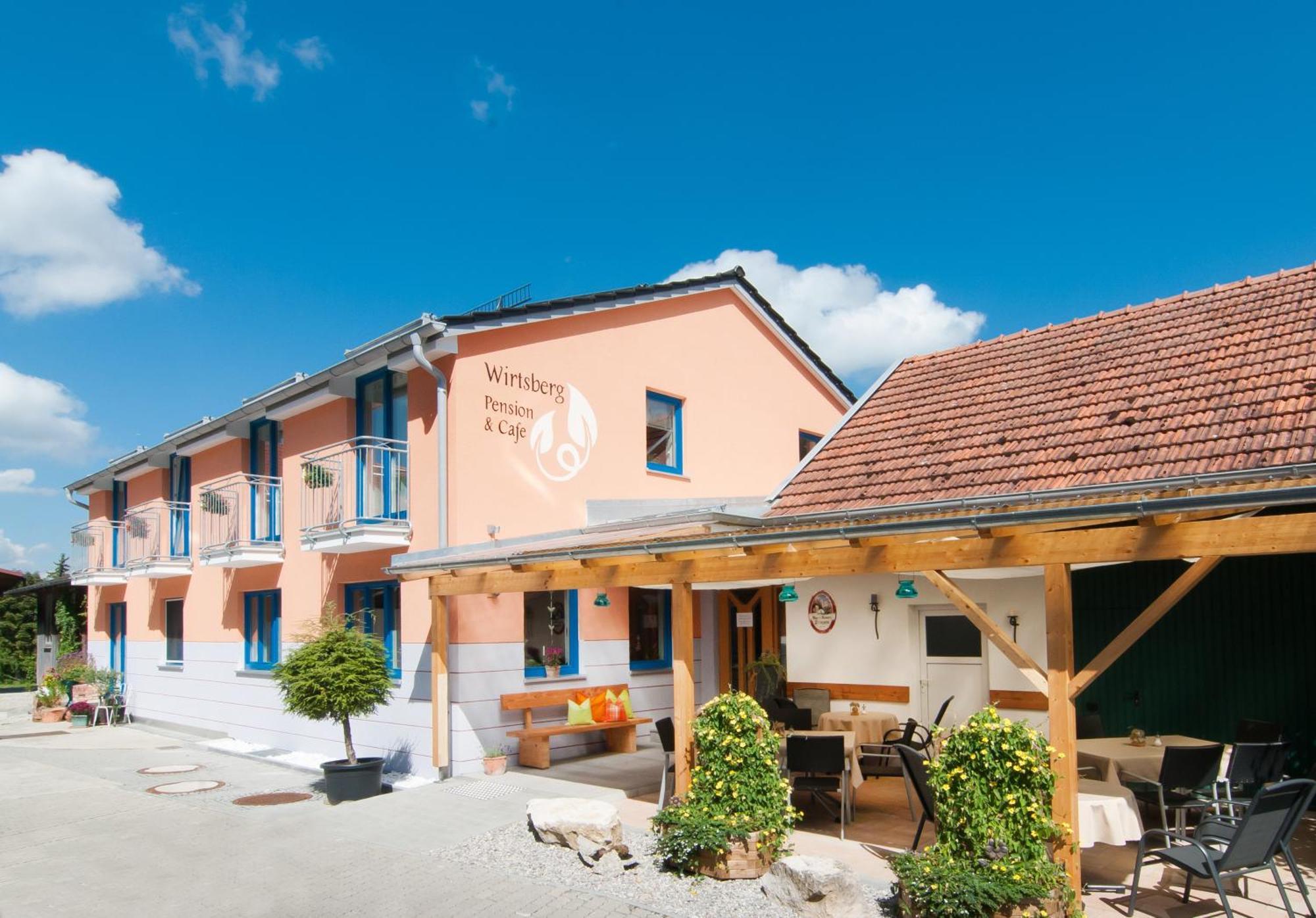 Wirtsberg Pension & Cafe Eching  Exterior foto